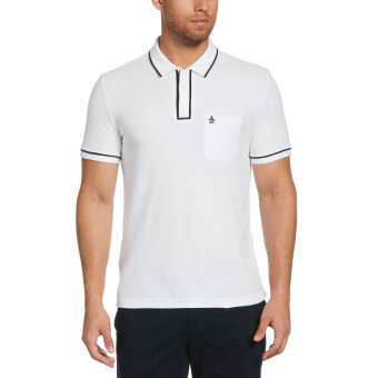 Original Penguin - Penguin - Earl | Polo T-shirt Hvid