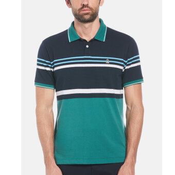 Original Penguin - Honeycomb eng | Polo T-shirt Grøn