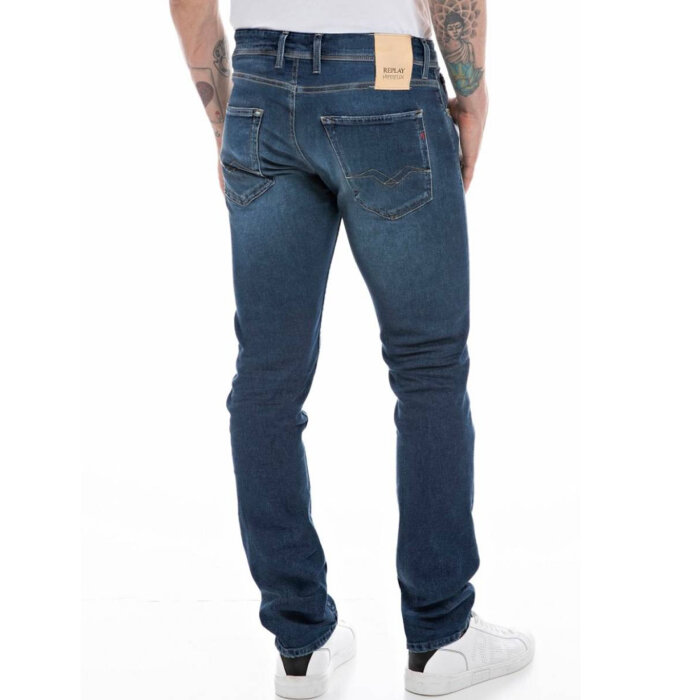 Replay  - Replay - Grover | Hyperflex Jeans Blå