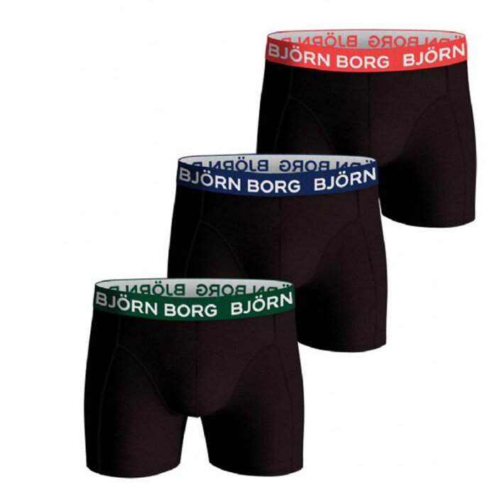 Bjørn Borg - Bjørn Borg - 3 pack | Tights Sort