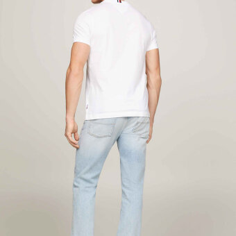Tommy Hilfiger  - Tommy Hilfiger - Global stripe wreath tee | T-shirt Hvid