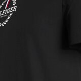 Tommy Hilfiger  - Tommy Hilfiger - Global stripe wreath tee | T-shirt Sort