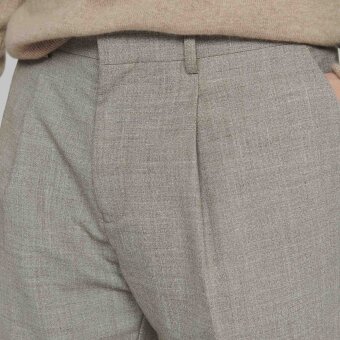 Matinique - Matinique - Weller pleat pants | Habitbuks Beige