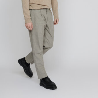 Matinique - Matinique - Weller pleat pants | Habitbuks Beige