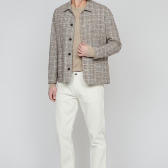 Matinique - Matinique - Wake | Overshirt Brun Tern