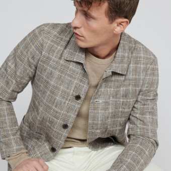 Matinique - Matinique - Wake | Overshirt Brun Tern