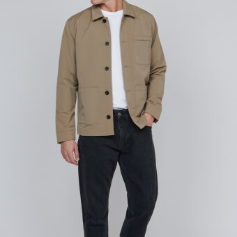 Matinique - Matinique - Senan | Overshirt Beige