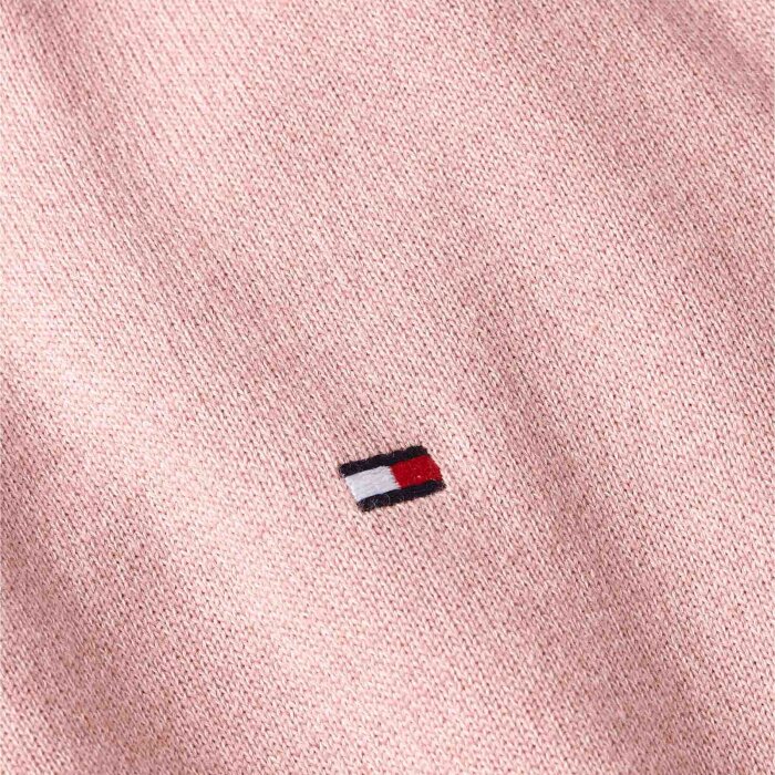 Tommy Hilfiger  - Tommy Hilfiger - Mouline organic crew neck | Strik Pudder Tommy Hilfiger  - Tommy Hilfiger - Mouline organic crew neck | Strik Pudder