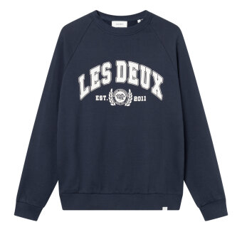 LES DEUX - Les Deux - University | Sweatshirt Dark Navy
