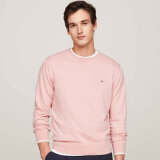 Tommy Hilfiger  - Tommy Hilfiger - Mouline organic crew neck | Strik Pudder Tommy Hilfiger  - Tommy Hilfiger - Mouline organic crew neck | Strik Pudder