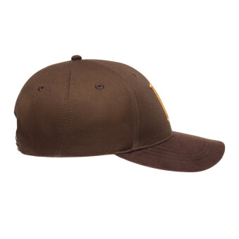 LES DEUX - Les Deux - Baseball cap suede | Kasket Coffee Brown
