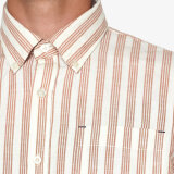 Signal - Signal - Gordon stripe shirt | Skjorte Orange