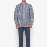 Signal - Signal - Gordon stripe shirt | Skjorte Blå