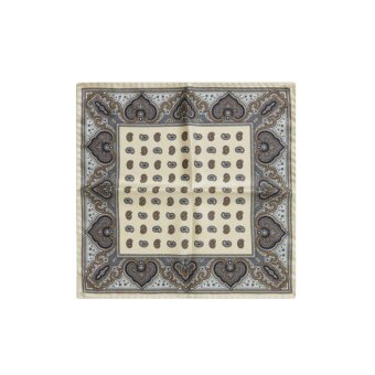 Oscar Jacobson - Oscar Jacobson - Handkerchief | Pyntelommetørklæde Beige