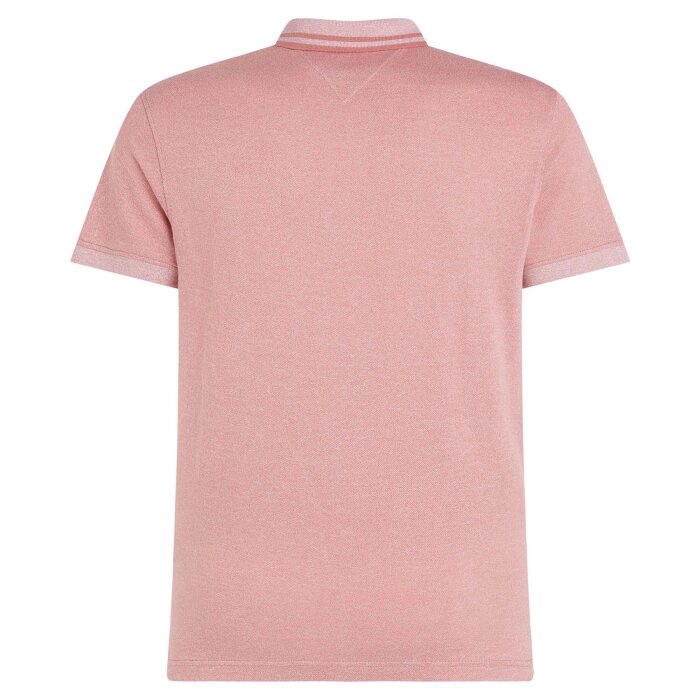 Tommy Hilfiger  - Tommy Hilfiger -  Pretwist mouline slim | Polo T-shirt Pudder