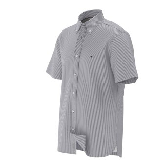 Tommy Hilfiger  - Tommy Hilfiger - Flex multi stripe shirt | K/Æ Skjorte Marineblå
