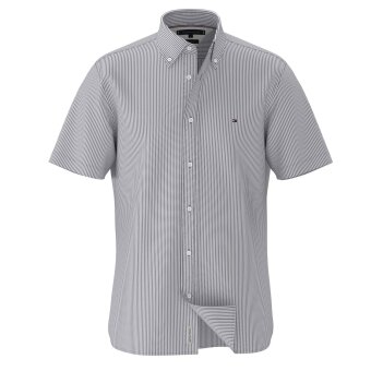Tommy Hilfiger  - Tommy Hilfiger - Flex multi stripe shirt | K/Æ Skjorte Marineblå