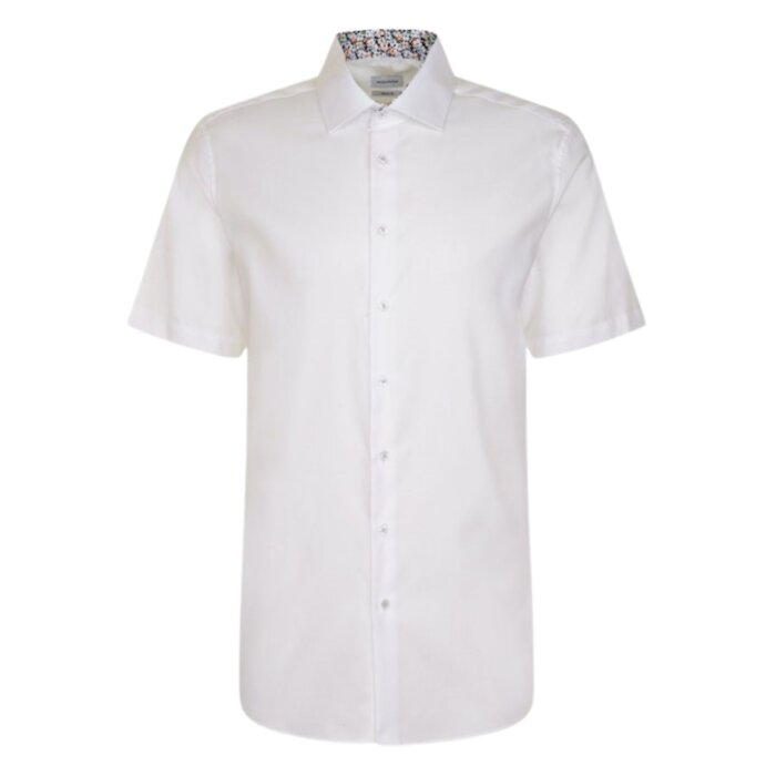 Seidensticker - Seidensticker - 143901 | K/Æ Skjorte Regular Fit Hvid  