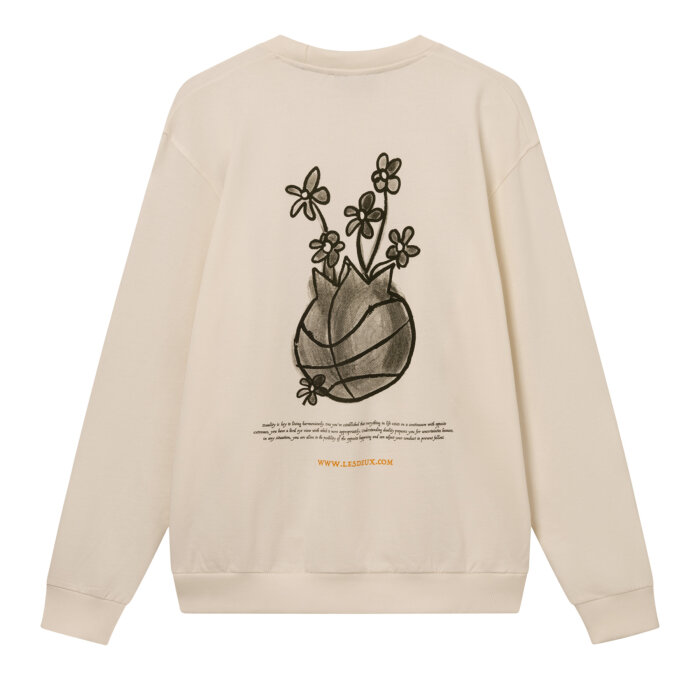 LES DEUX - Les Deux - Duality | Sweatshirt Light Ivory