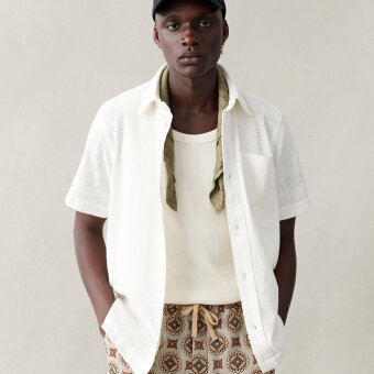 LES DEUX - Les Deux - Charlie shirt | K/Æ Skjorte Light Ivory