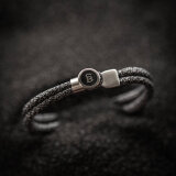 STEEL & BARNETT - Steel & Barnett - Riptide | Armbånd Antrasit