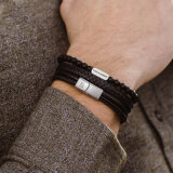 STEEL & BARNETT - Steel & Barnett - Denby | Armbånd Sort STEEL & BARNETT - Steel & Barnett - Denby | Armbånd Sort