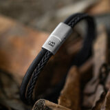 STEEL & BARNETT - Steel & Barnett - Denby | Armbånd Sort STEEL & BARNETT - Steel & Barnett - Denby | Armbånd Sort