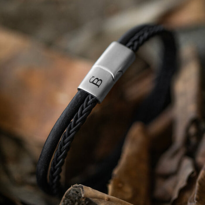 STEEL & BARNETT - Steel & Barnett - Denby | Armbånd Sort