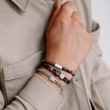 STEEL & BARNETT - Steel & Barnett - Svelte Stephen | Armbånd Matt Silver