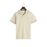 Gant - Gant - Tipping pique | Polo T-shirt Beige