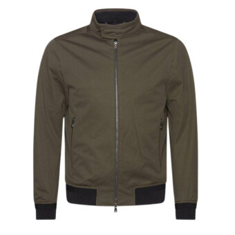 Oscar Jacobson - Oscar Jacobson - Harry jacket | Vindjakke Suede Grey