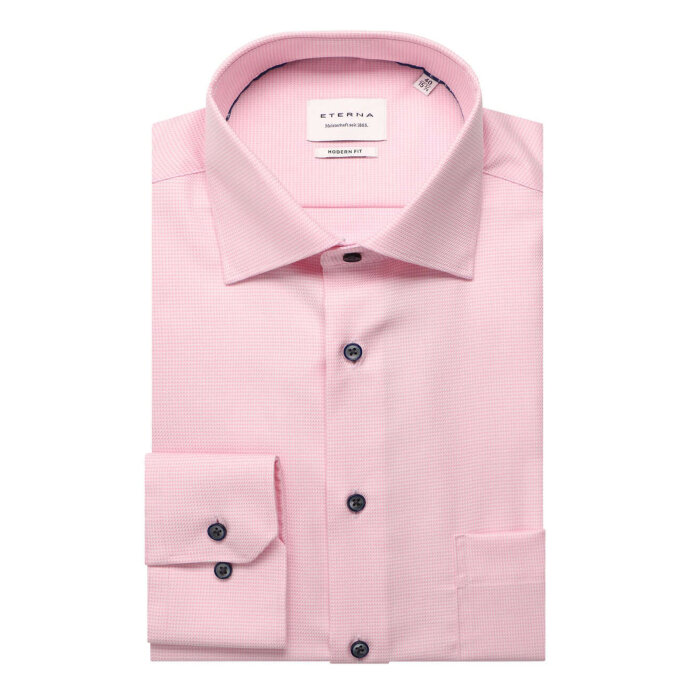 Eterna - Eterna - 4158 52 X19K | Modern Fit Skjorte Pink