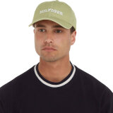 Tommy Hilfiger  - Tommy Hilfiger - TH monotype soft cap | Kasket Lys Olivengrøn