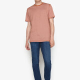 Signal - Signal - Yann mini stripe tee | T-shirt Orange