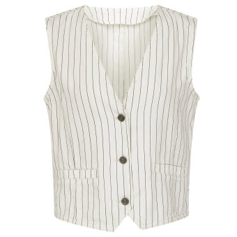 Sisters Point ( Dame ) - SISTERS POINT - ONEA-VE1 | VEST CREAM NAVY