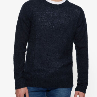 Signal - Signal - Kresten boucle crew | Strik Marineblå
