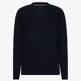 Signal - Signal - Colton structure sweater | Strik Marineblå