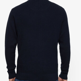 Signal - Signal - Colton structure sweater | Strik Marineblå