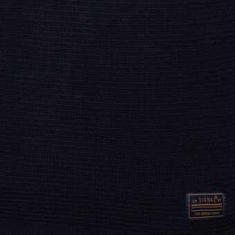 Signal - Signal - Colton structure sweater | Strik Marineblå