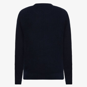 Signal - Signal - Colton structure sweater | Strik Marineblå