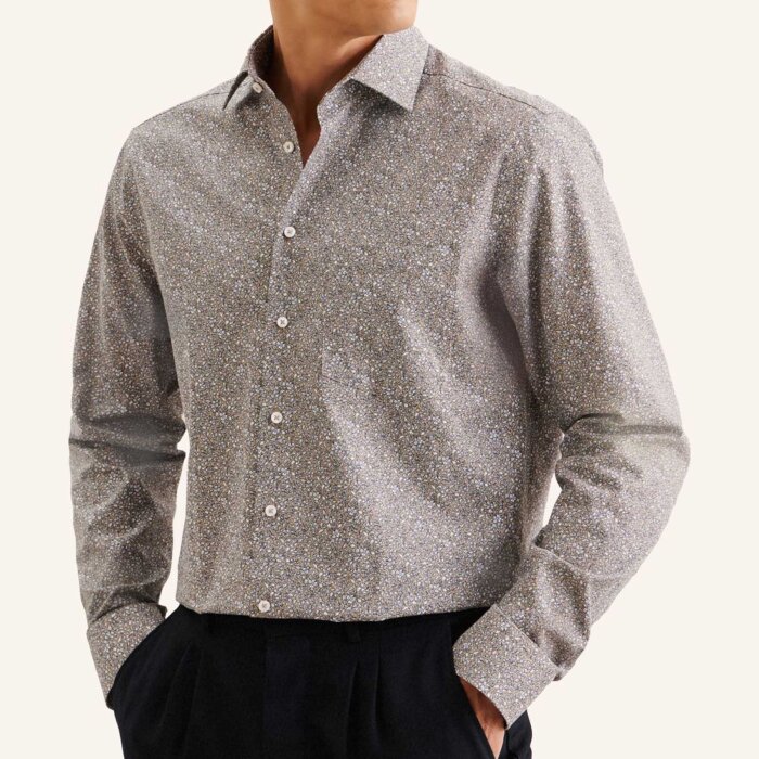 Seidensticker - Seidensticker - 144070 | Regular fit Skjorte Sand