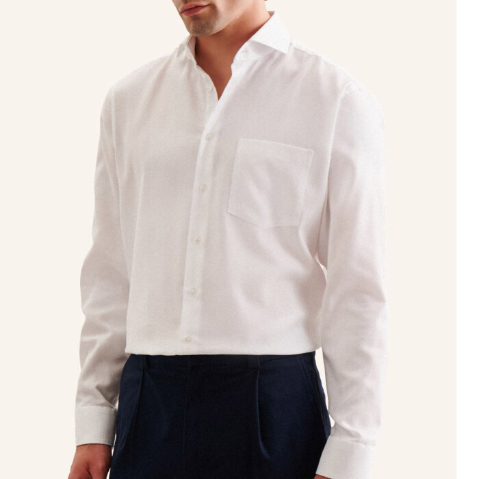 Seidensticker - Seidensticker - 143617 | Regular fit Skjorte Hvid