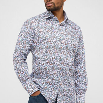 Eterna - Eterna - 1167 83 X18K | Modern Fit Skjorte Navy