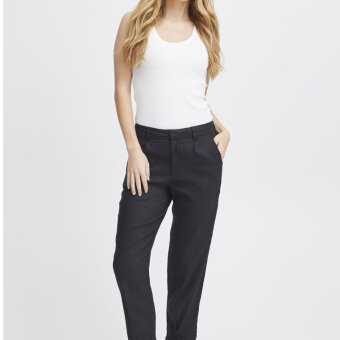 Pulz Jeans ( Dame )  - PULZ - PZLUCA HW PA | BUKSER  BLACK BEAUTY