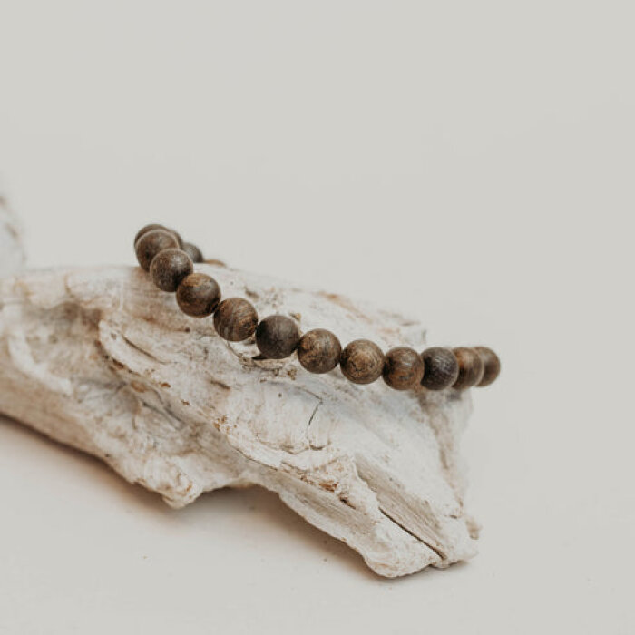 STEEL & BARNETT - Steel & Barnett - Stones | Armbånd Matt Bronzite