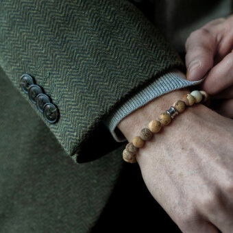 STEEL & BARNETT - Steel & Barnett - Stones | Armbånd Wood