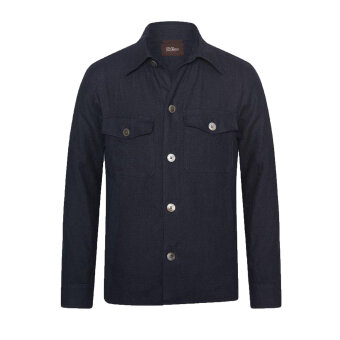 Oscar Jacobson - Oscar Jacobson - Maverick jacket | Overshirt Navy