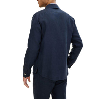 Oscar Jacobson - Oscar Jacobson - Maverick jacket | Overshirt Navy