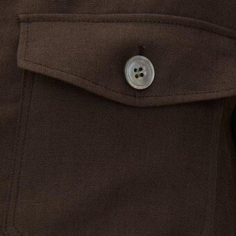 Oscar Jacobson - Oscar Jacobson - Maverick jacket | Overshirt Brown Elk