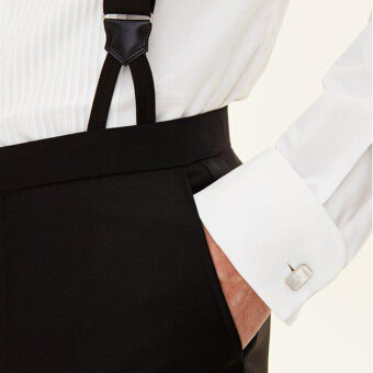 Oscar Jacobson - Oscar Jacobson - Denz Tuxedo pants | Smokingbuks Sort